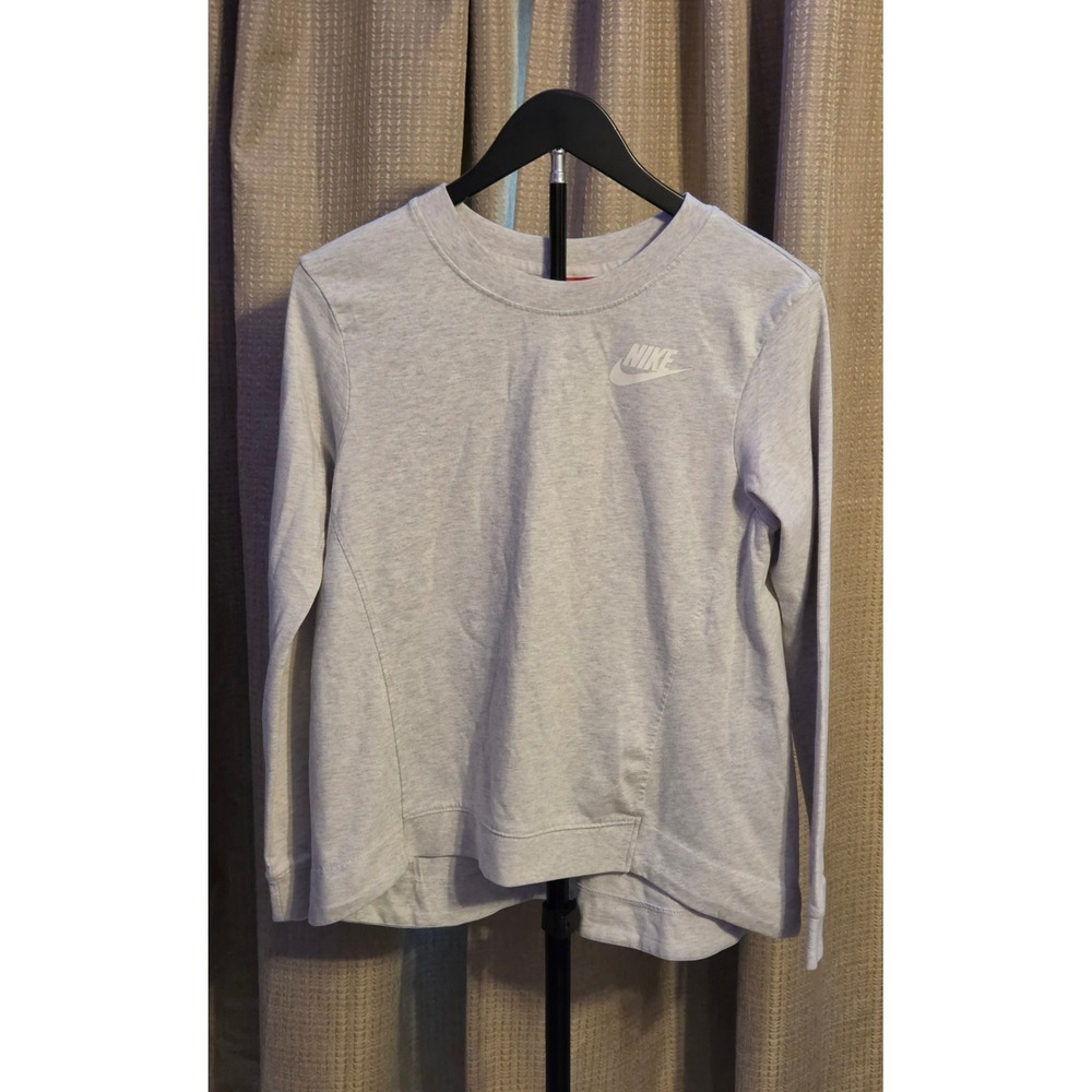 Nike Long Sleeve Sweatshirt Women's Size XS Gray
